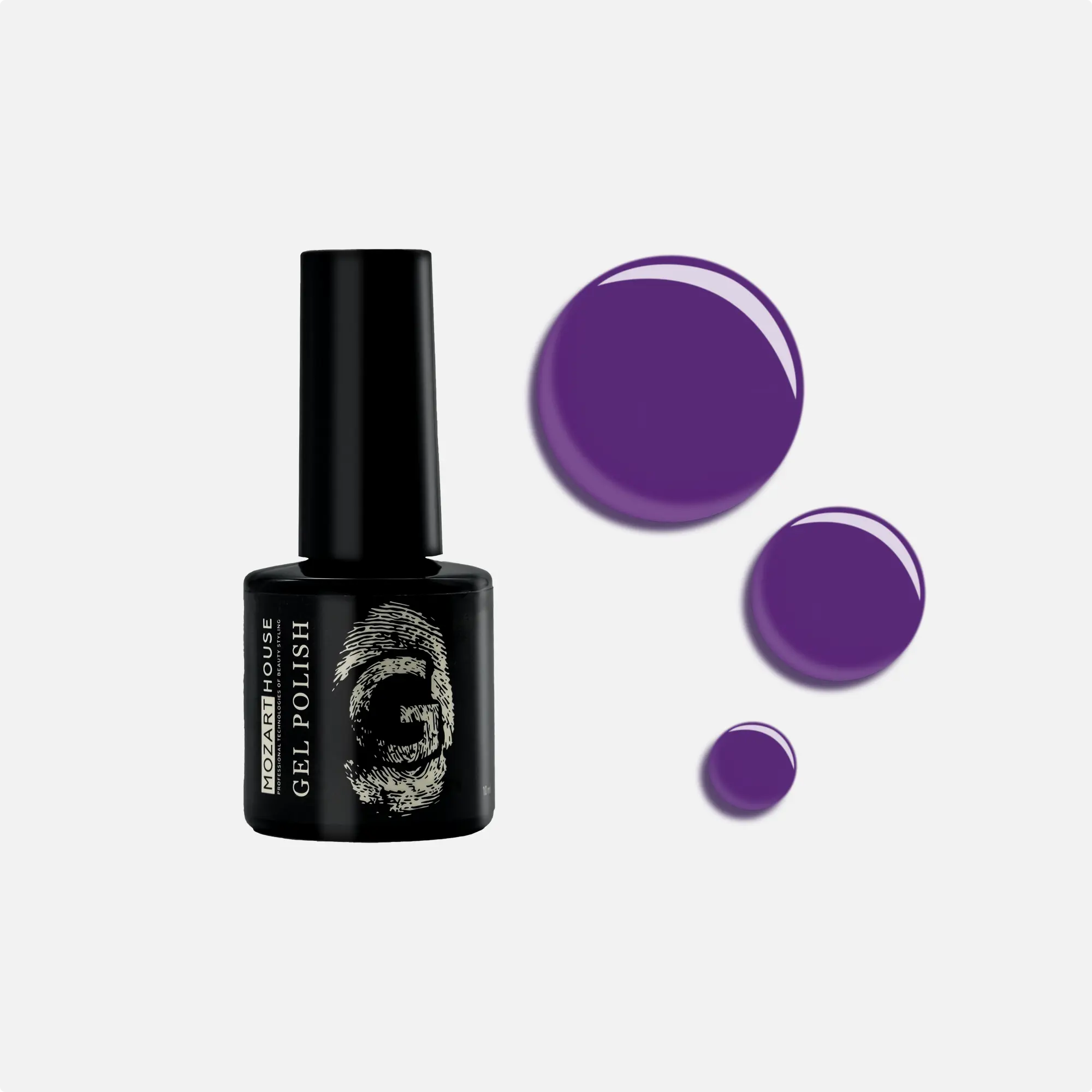 Gellack Gel Polish Violet fizz, 10ml