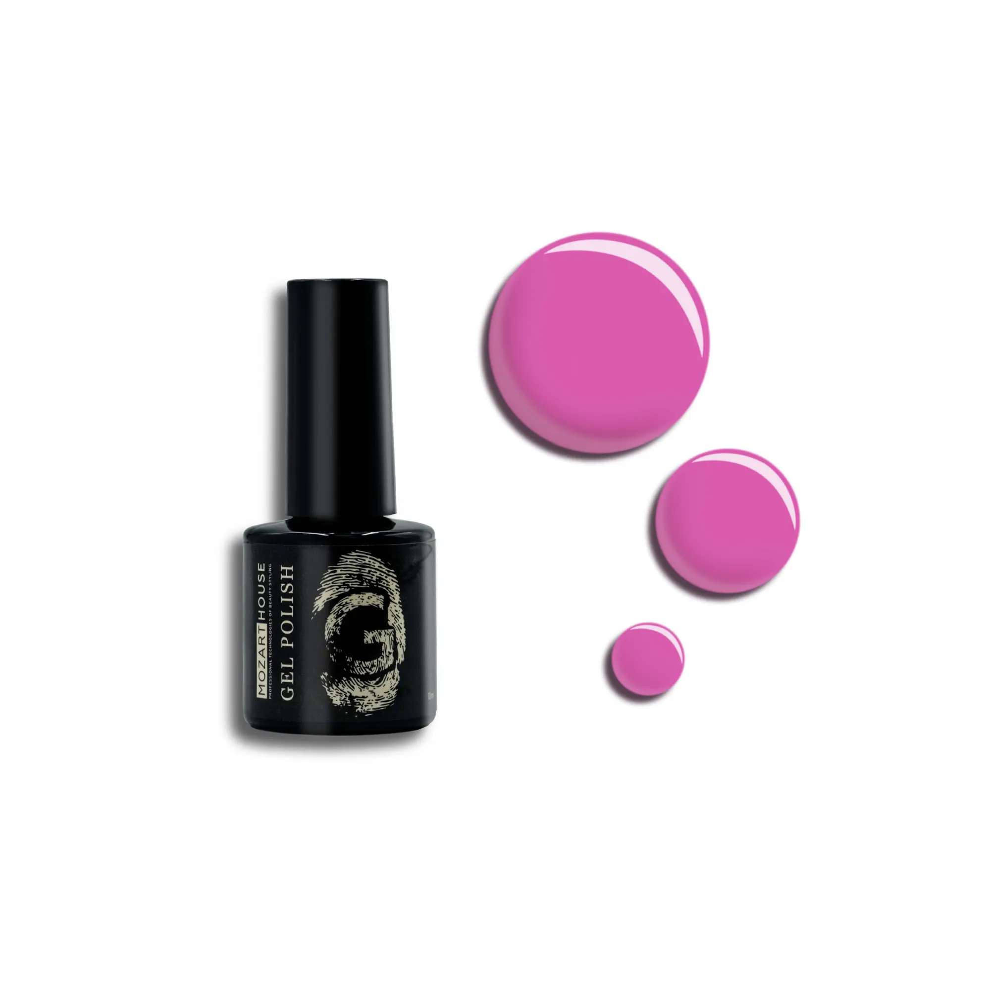 Gellack GEL POLISH Disco pink, 10 ml