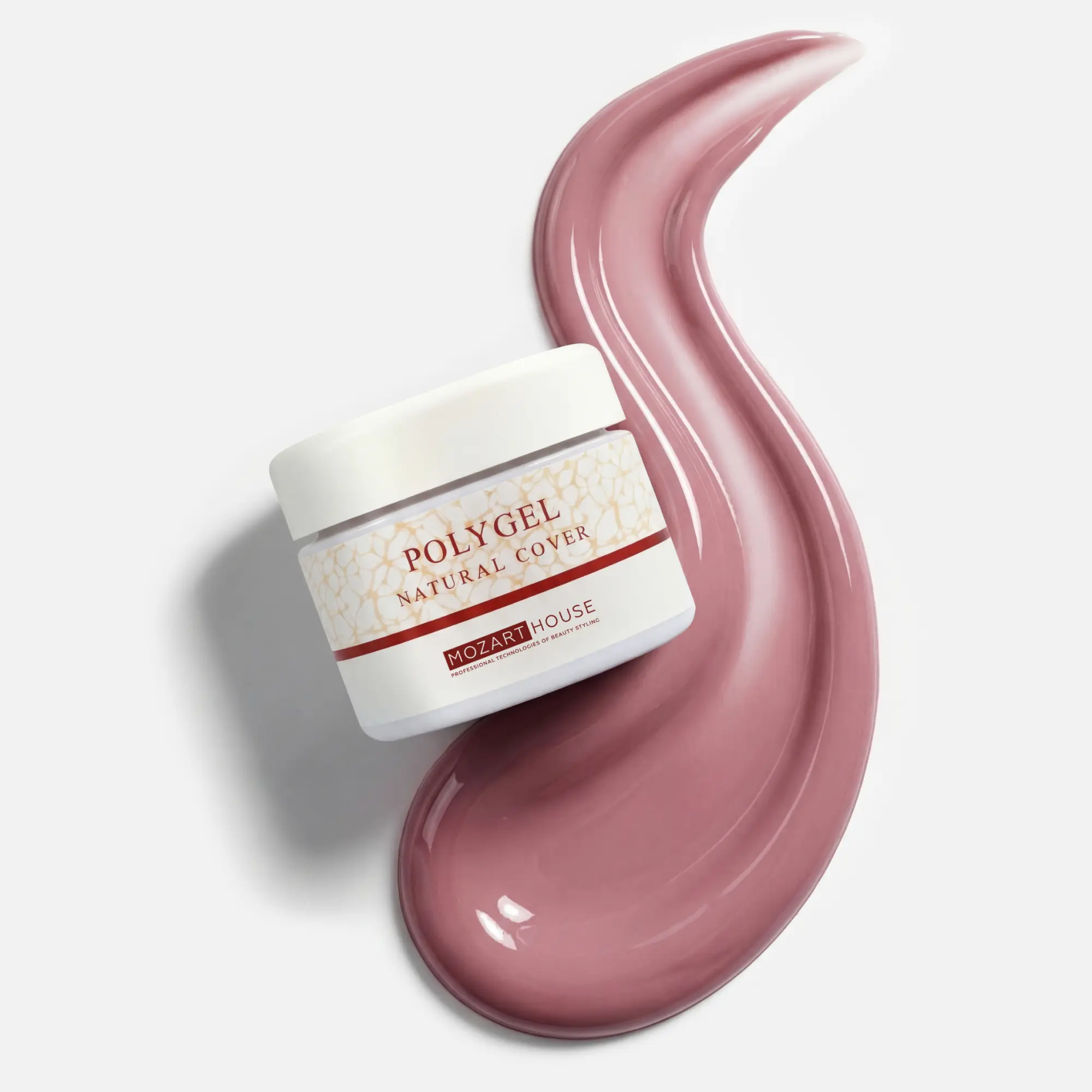 Polygel Natural cover 15/50g