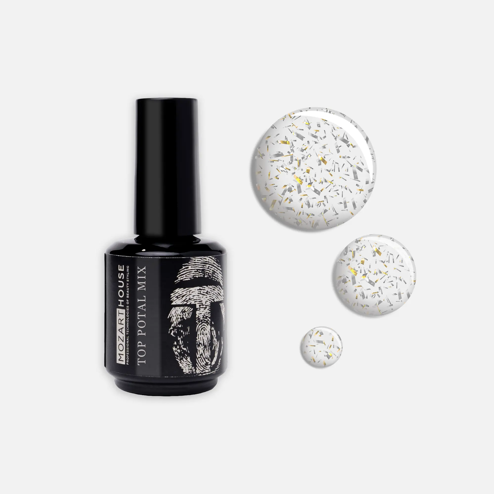 GEL POLISH TOP POTAL MIX, 15 ml