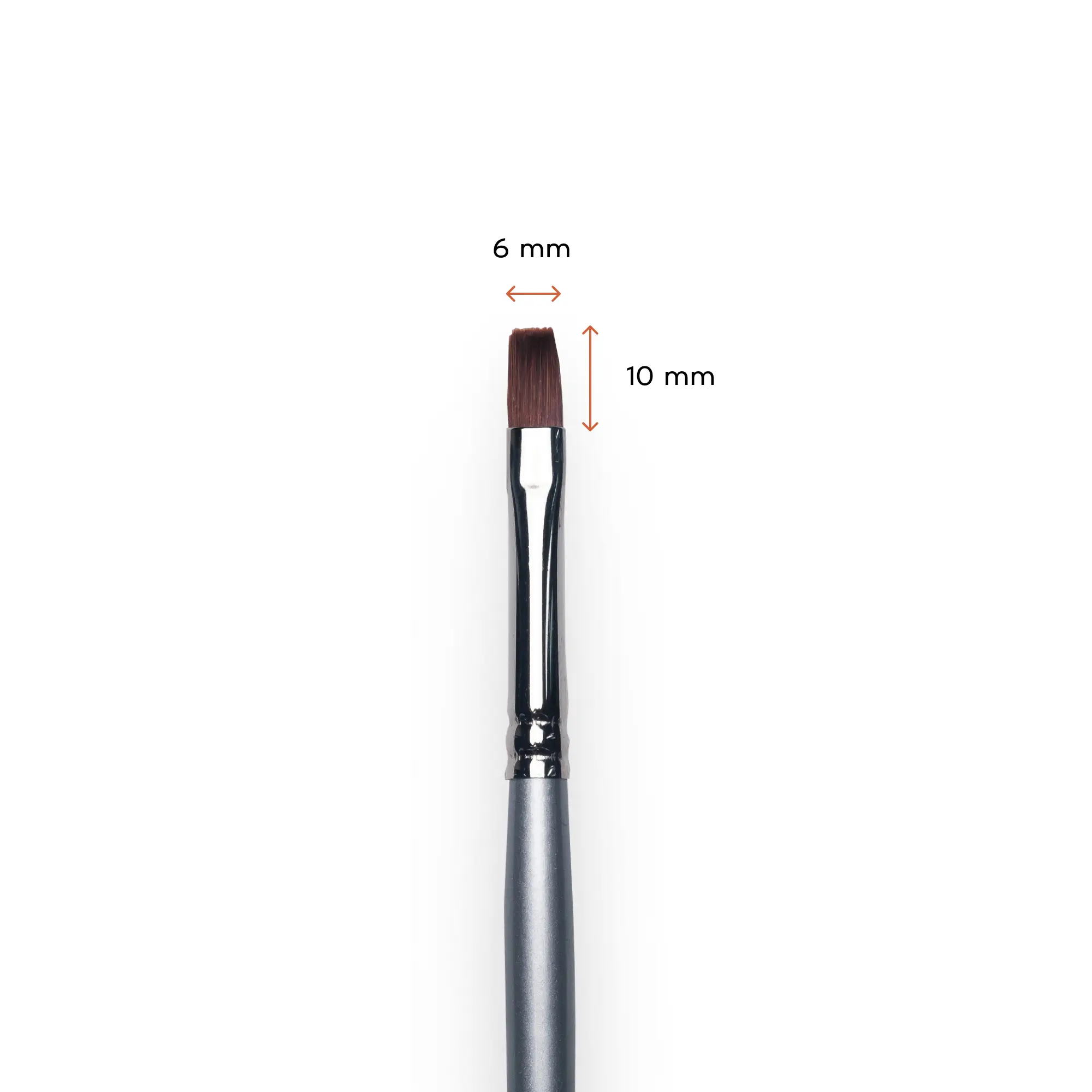 Pinsel für Nageldesign "Quadrat" №6