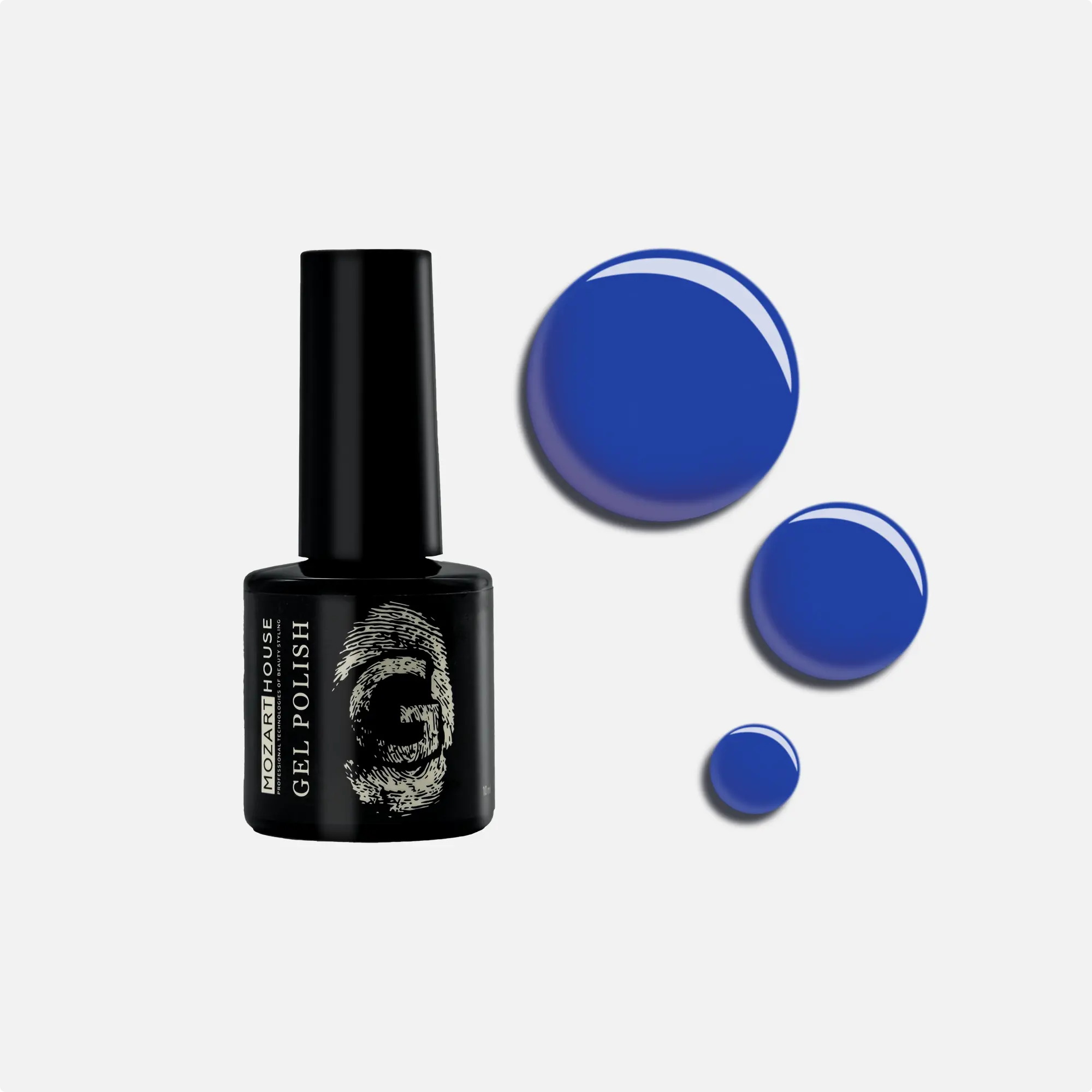 Gellack Gel Polish Blue Curacao, 10ml