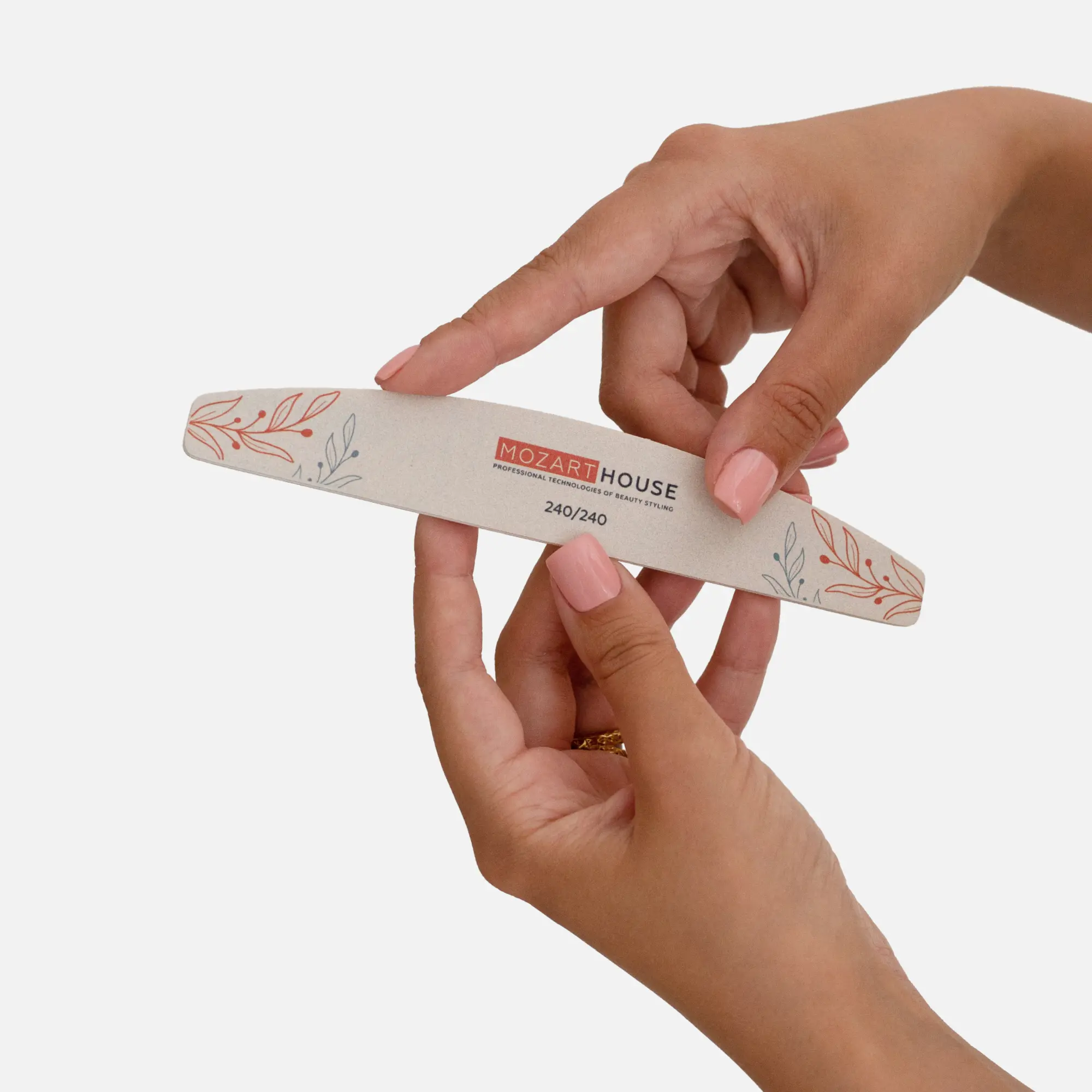 Feile "Luna" weiß, 240/240