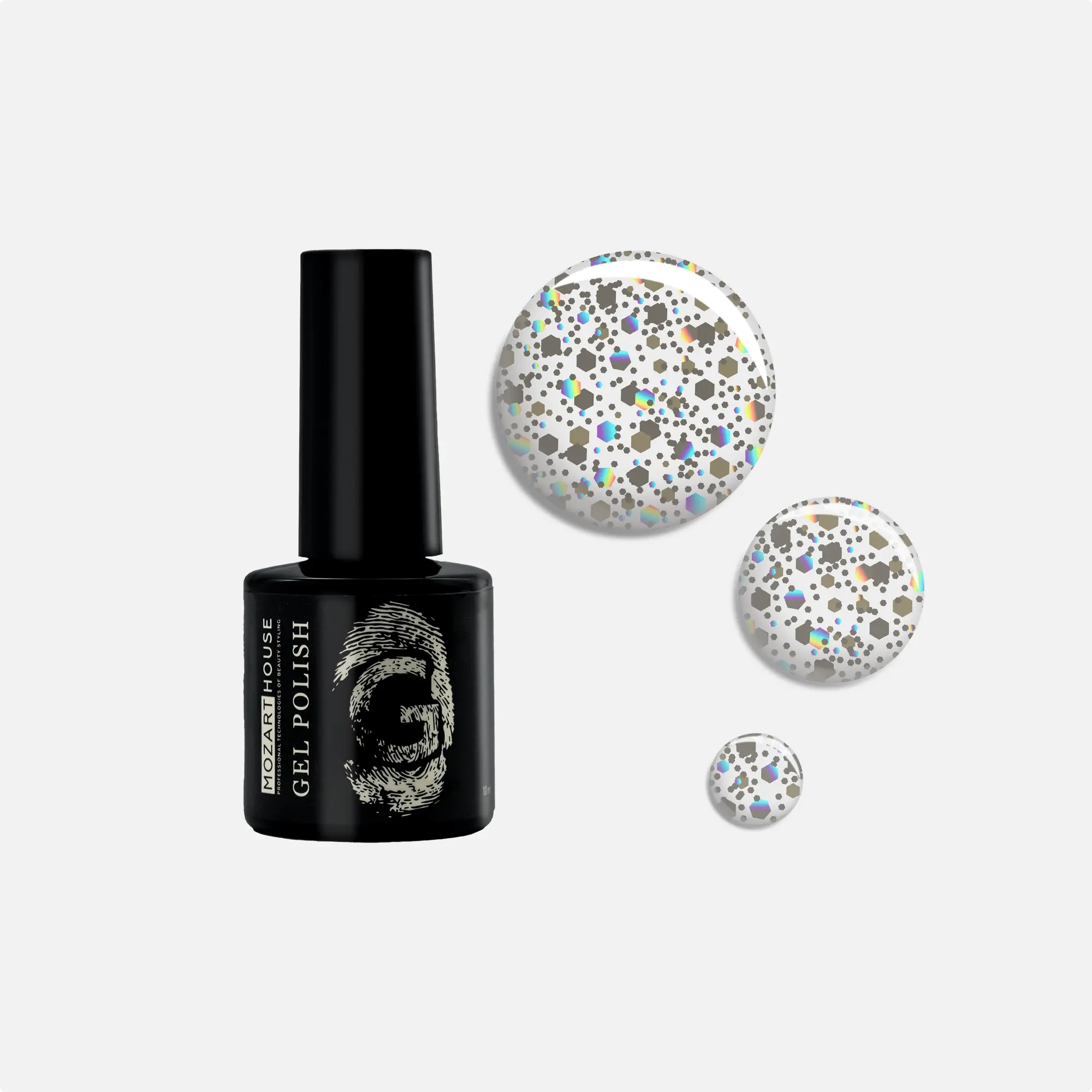 Gellack GEL POLISH Kristalle 03, 10 ml