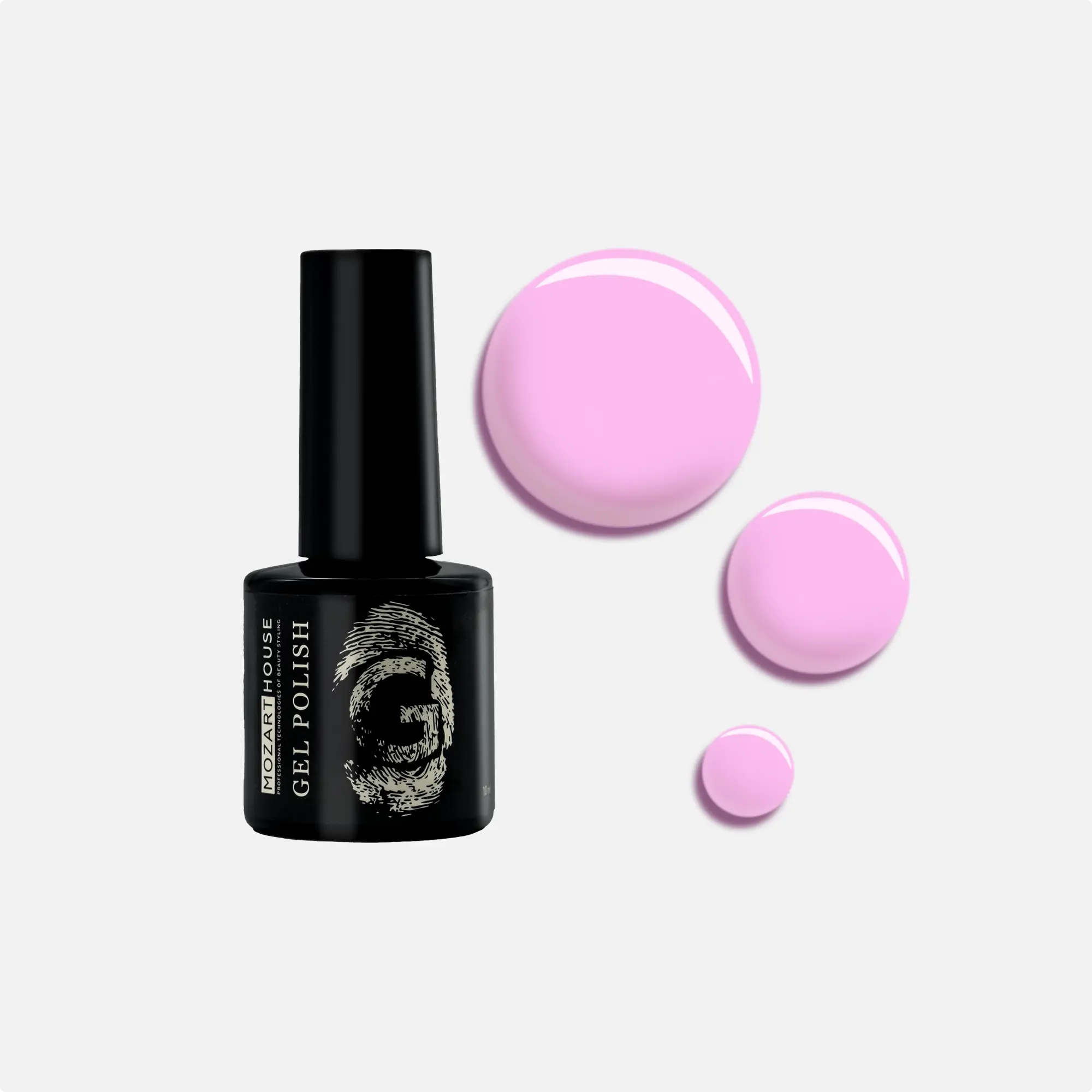 Gellack GEL POLISH Tea rose, 10 ml