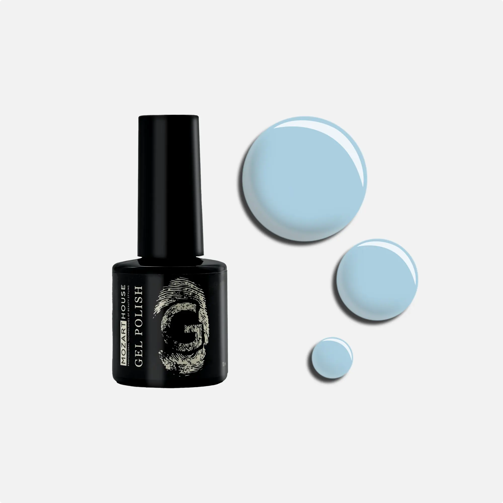 Gellack GEL POLISH Snow Alps, 10 ml