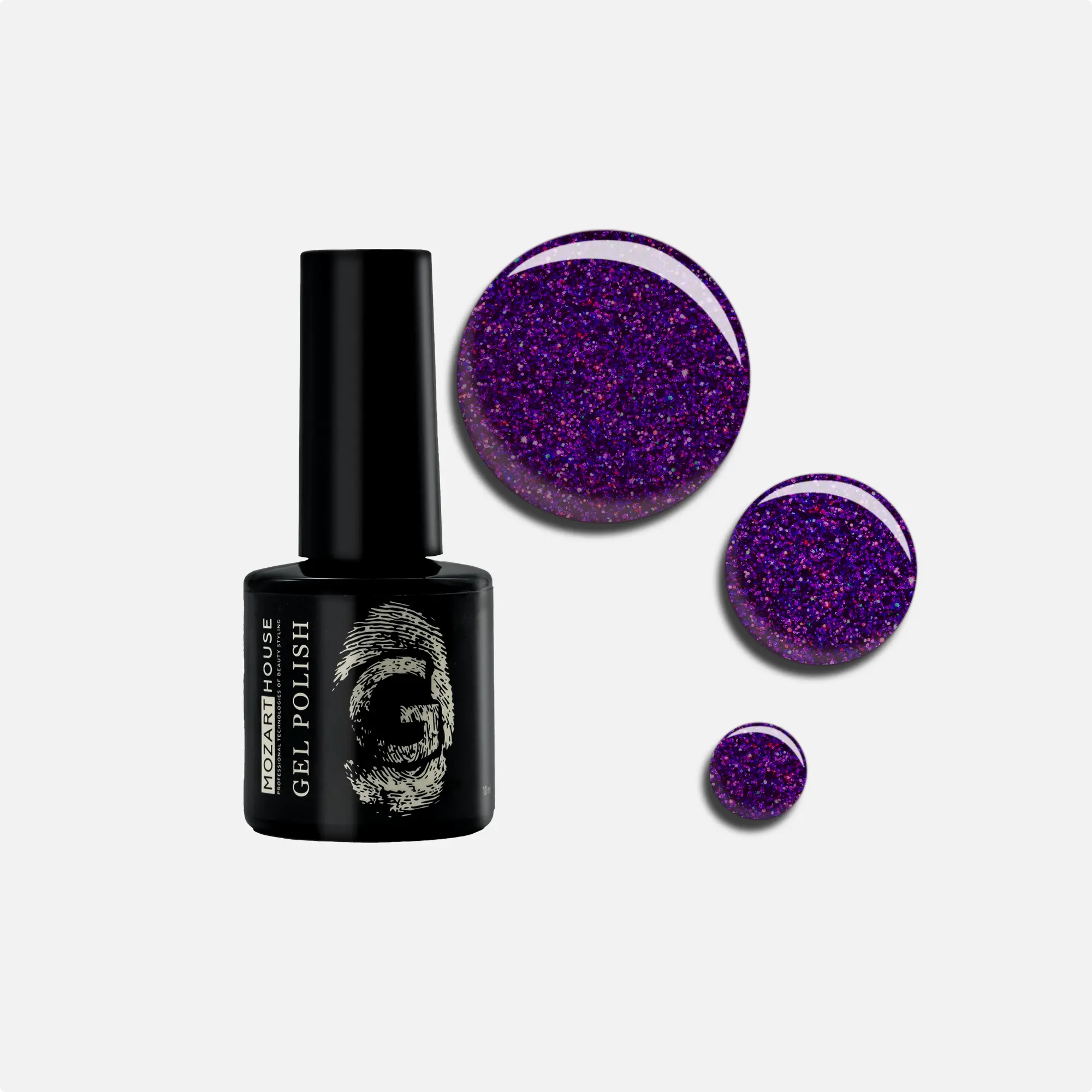 Gellack GEL POLISH Night violet, 10 ml