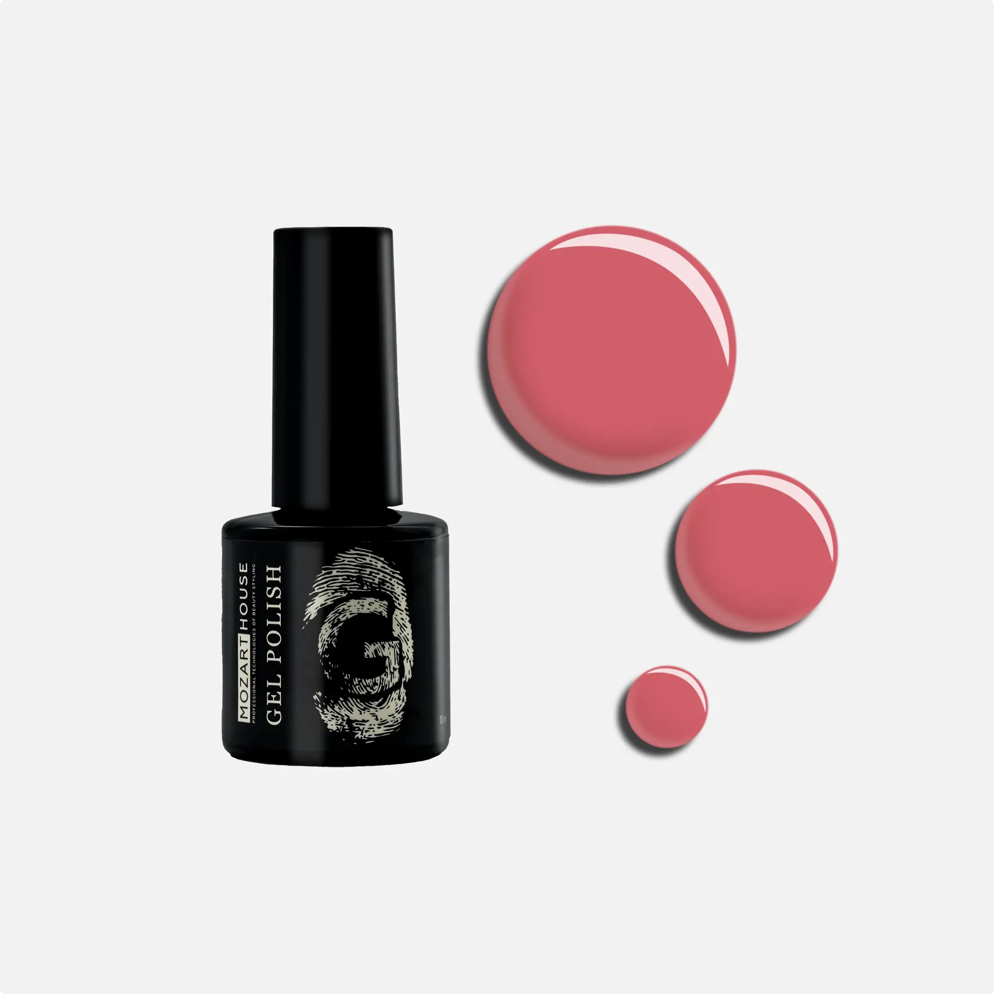 Gellack GEL POLISH Pink sunset, 10 ml