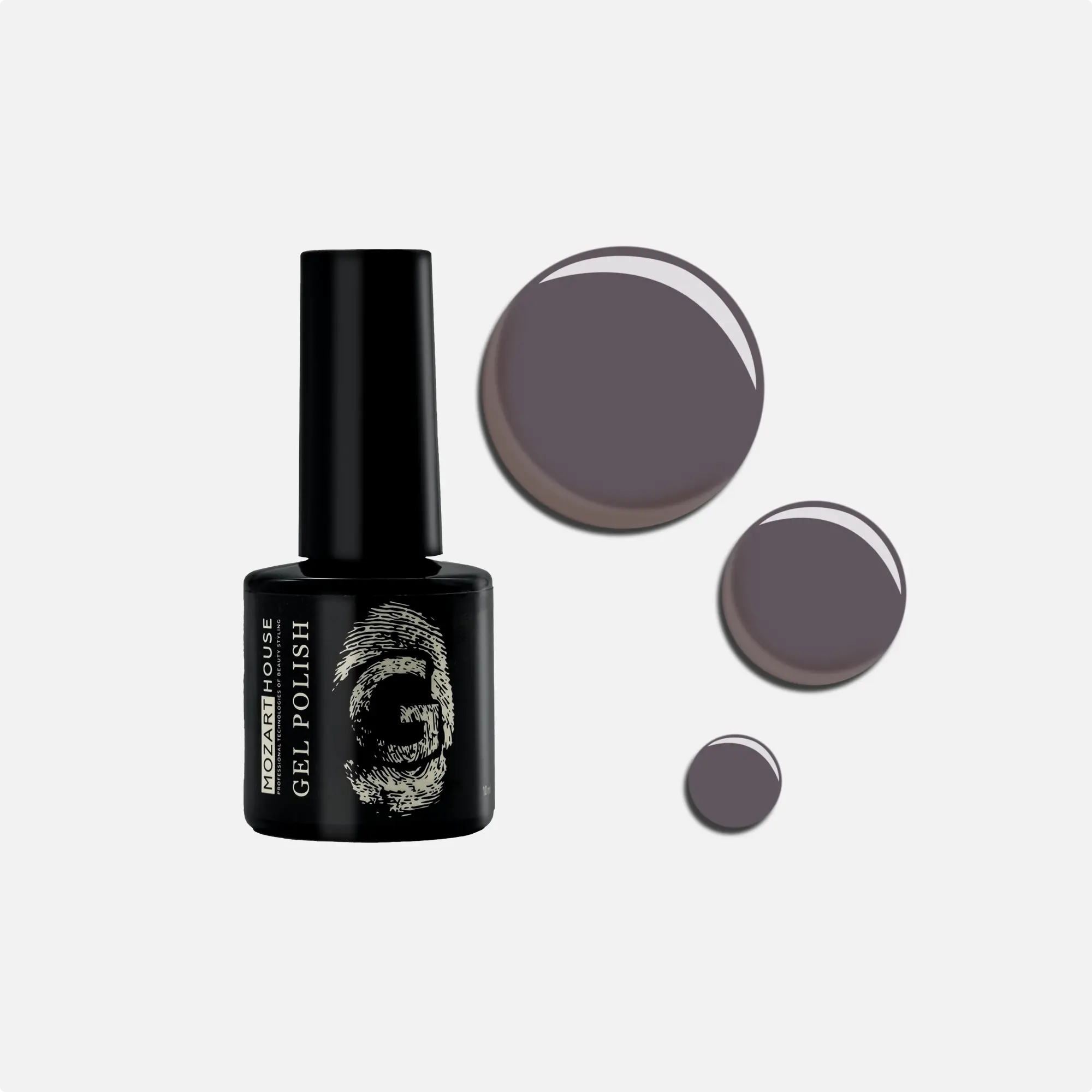 Gellack GEL POLISH Gray violet 10ml