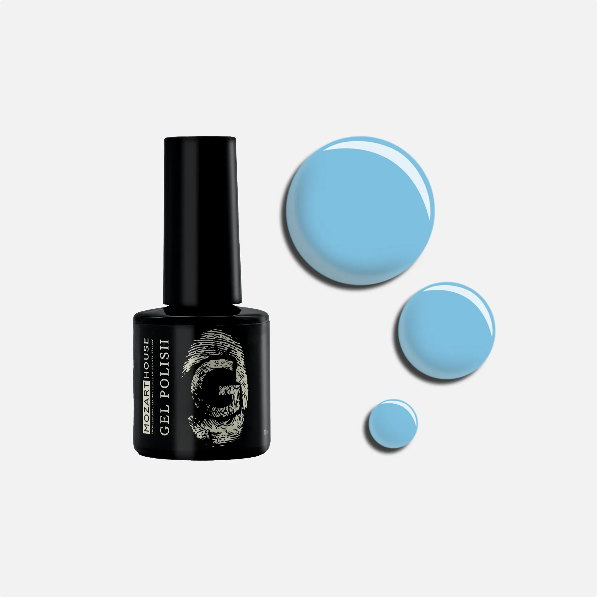 Gellack GEL POLISH Blue sky, 10 ml