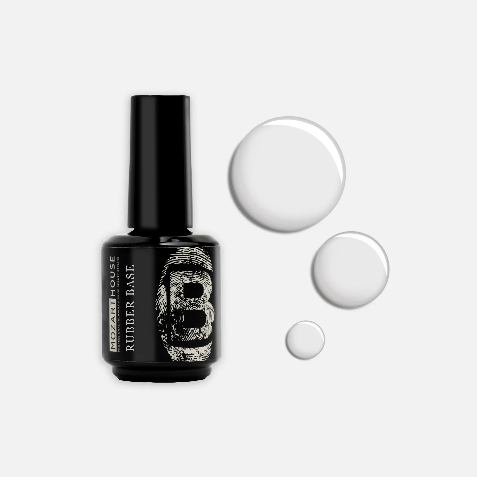 GEL POLISH RUBBER BASE, 15 ml, 30 ml