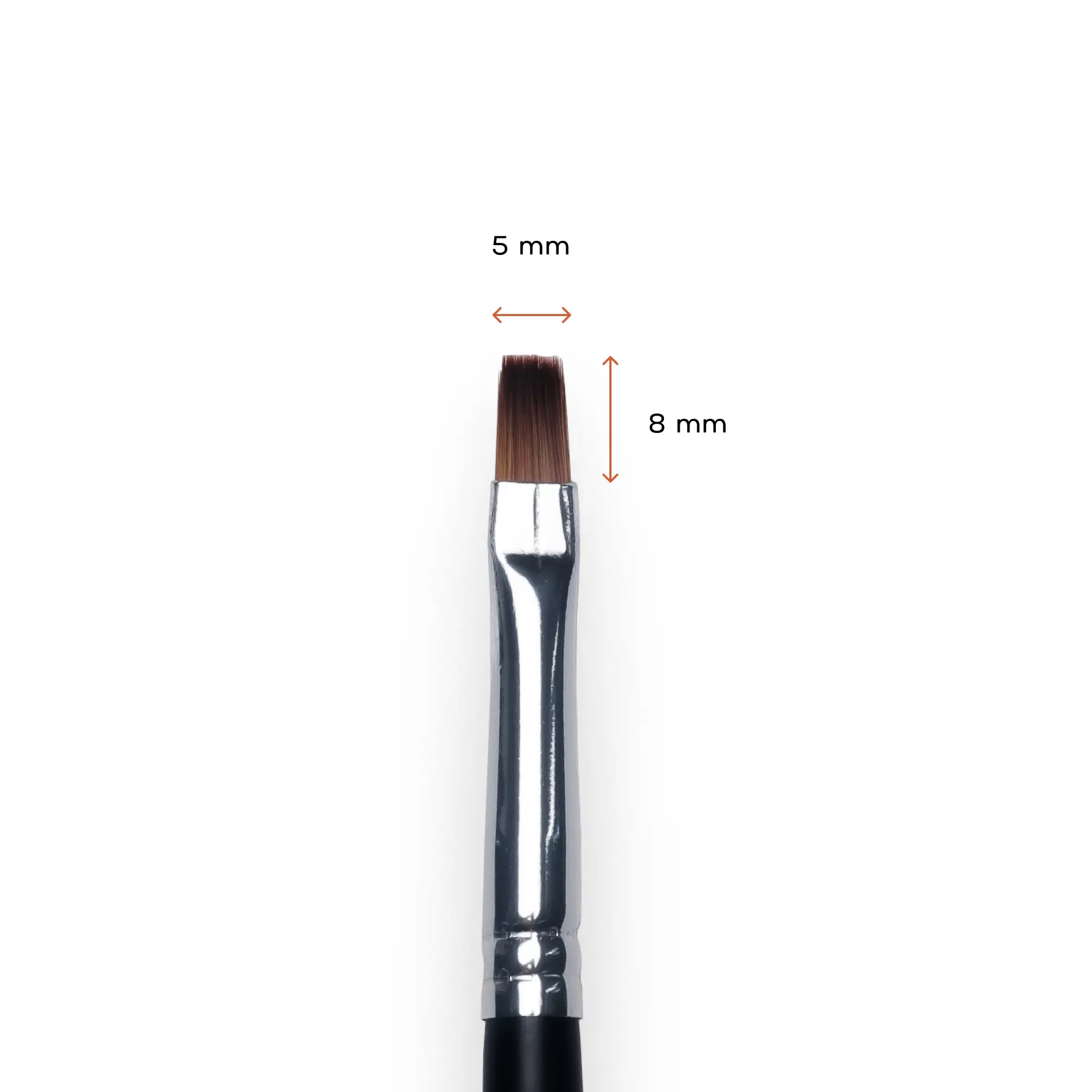 Pinsel №4 Nylon, Glatt, 8mm