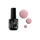 Base Coat GEL POLISH RUBBER BASE SILVER PINK, 15 ml