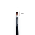 Pinsel in einem Etui Nylon, Blättchen №6