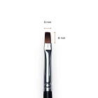 Pinsel №4 Nylon, Glatt, 8mm